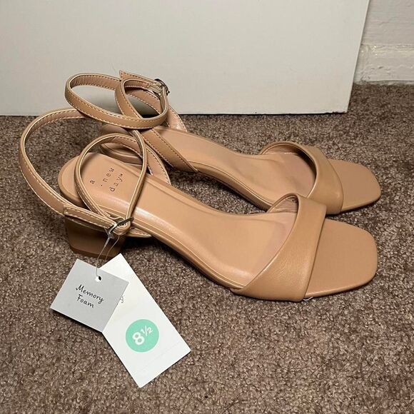Target Women's Tan Sandal Heels - Picture 1 of 4